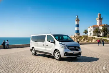 Tour de Cascais partindo de Lisboa em van premium